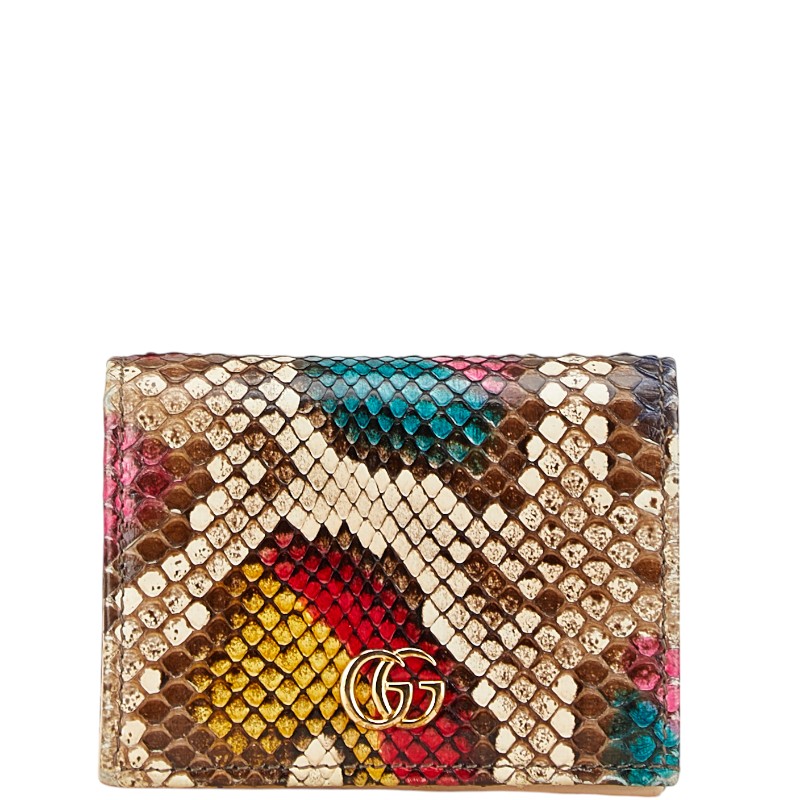 楽天市場】美品 GUCCI グッチ GGマーモント ピンク シルバー金具