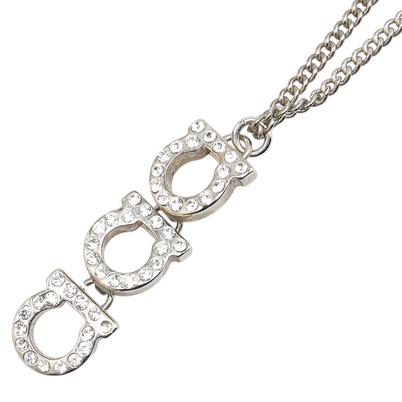【美品】SalvatoreFerragamo ヴァラ チェーンネックレス ヴァラ ネックレス - ウィメンズ | Ferragamo