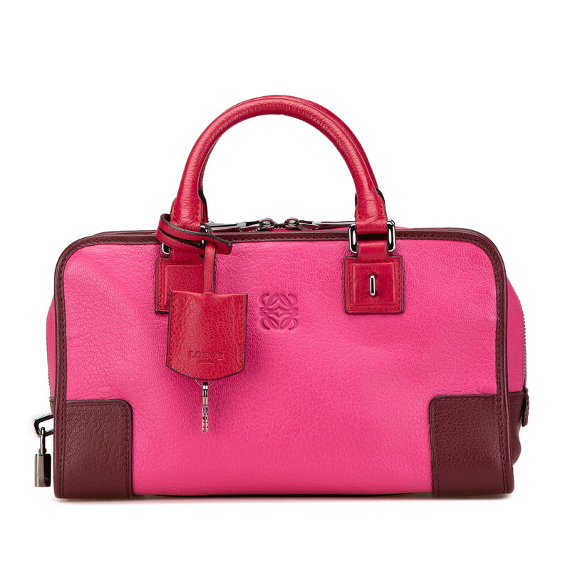LOEWE ロエベ アマソナ36 ハンドバッグ アナグラム ピンク LOEWE(ロエベ) アマソナ36 リミテッドエディション アナグラム