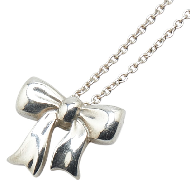 Tiffany&Co ティファニー　ボウ　リボン　ネックレス　silver925 楽天市場】ティファニー ボウ リボン ネックレス シルバー