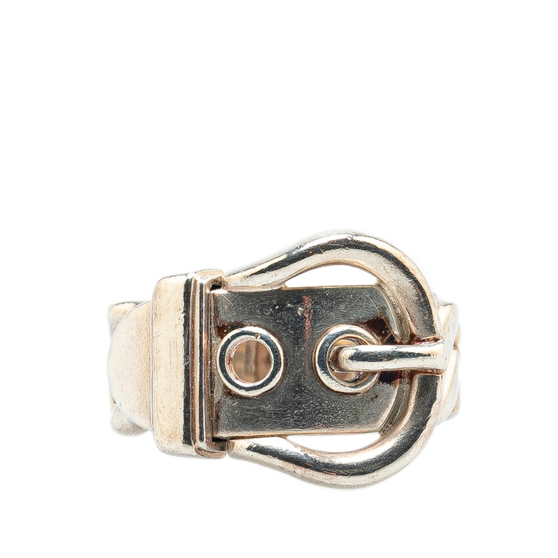 HERMES 925シルバー バックルデザインリング 楽天市場】極美品▽HERMES エルメス ブックルセリエ リング/指輪