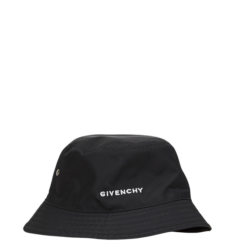 ◆SALE◆直営店◆【GIVENCHY】ロゴ ラフィア バケットハット 新品☆GIVENCY□ロゴ入りラフィアバケットハット