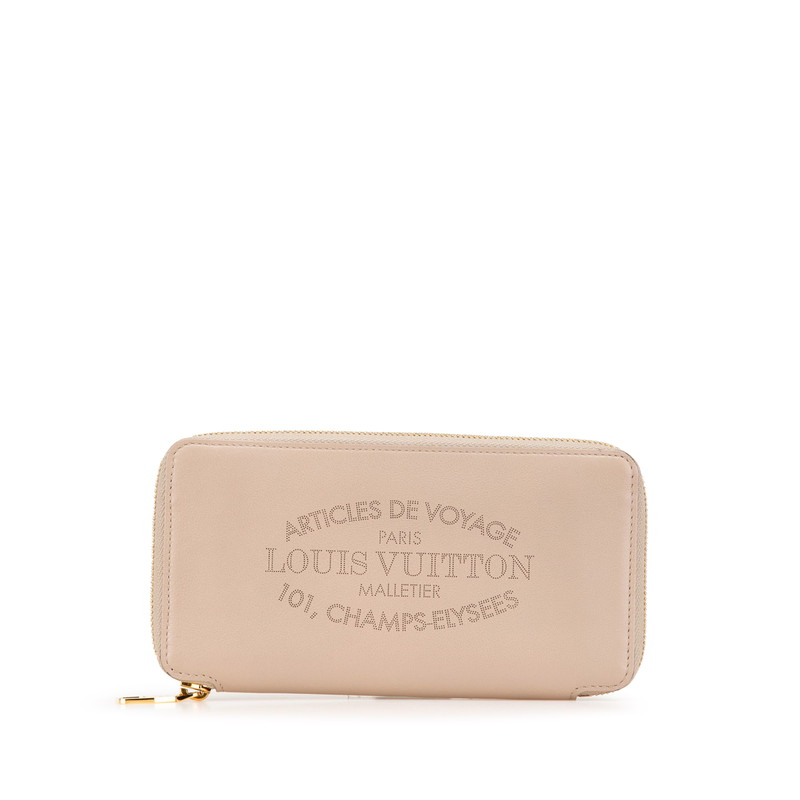 ルイ ヴィトン パルナセア ポルトフォイユイエナ ラウンドファスナー 長財布 M58265 ブラウン レザー レディース LOUIS VUITTON 【中古】 46,200円