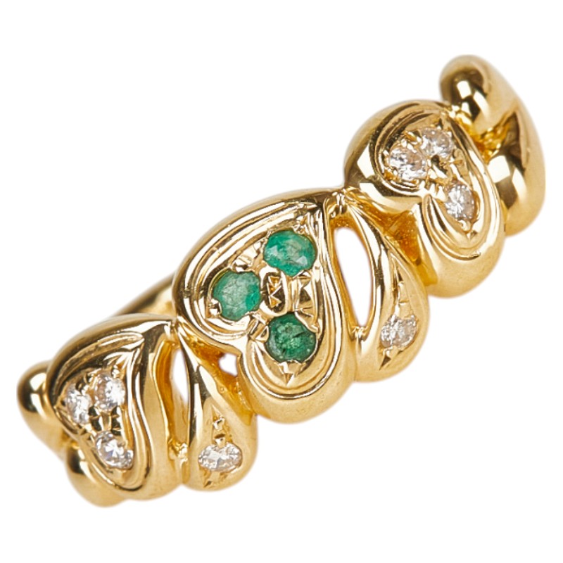 楽天市場】K18 エレファントモチーフリング イエローゴールド  