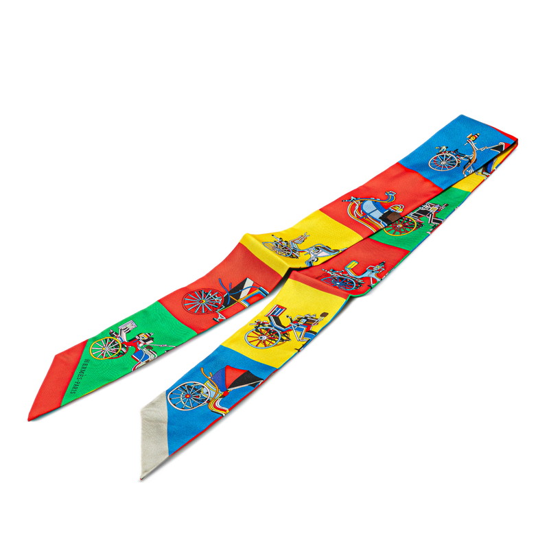 楽天市場】エルメス スカーフ レディース ツイリー 精巧な馬車