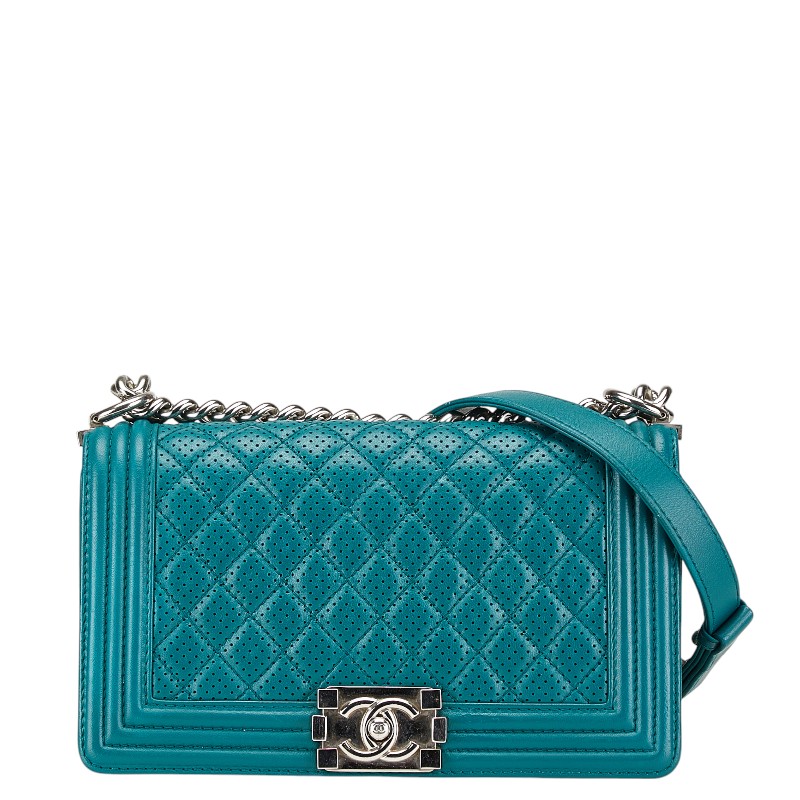 美品 CHANEL ボーイシャネル 25 マトラッセ チェーンショルダーバッグ シャネル CHANEL ボーイシャネル チェーンショルダーバッグ25