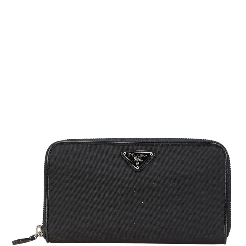 楽天市場】プラダ 三角ロゴプレート 長財布 ラウンドファスナー