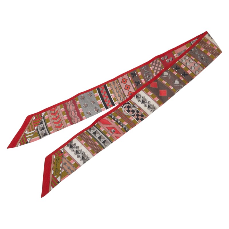 楽天市場】エルメス ツイリー cordages コルダージュ ロープ スカーフ