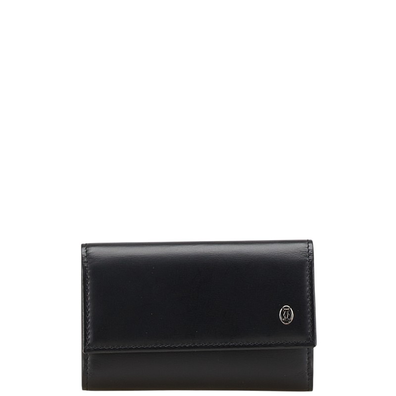 楽天市場】カルティエ サファイアライン キーケース レザー ネイビー