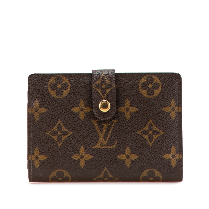 ルイヴィトン ポルトフォイユ ヴィエノワ モノグラム がま口 二つ折り財布 楽天市場】LOUIS VUITTON ルイ ヴィトン モノグラム
