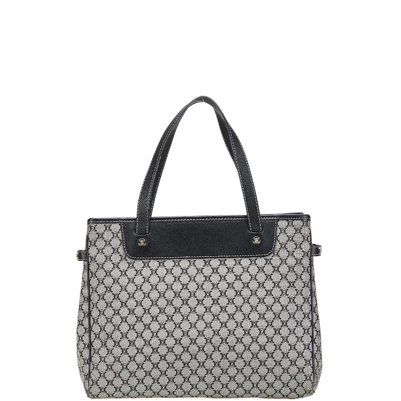 セリーヌ PVCレザー マカダム トートバッグ CELINE セリーヌ マカダム柄 トートバッグ PVC/レザー
