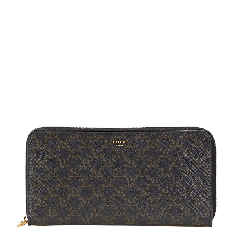 CELINE　ラージウォレット トリオンフ セリーヌ　長財布 org.jpg