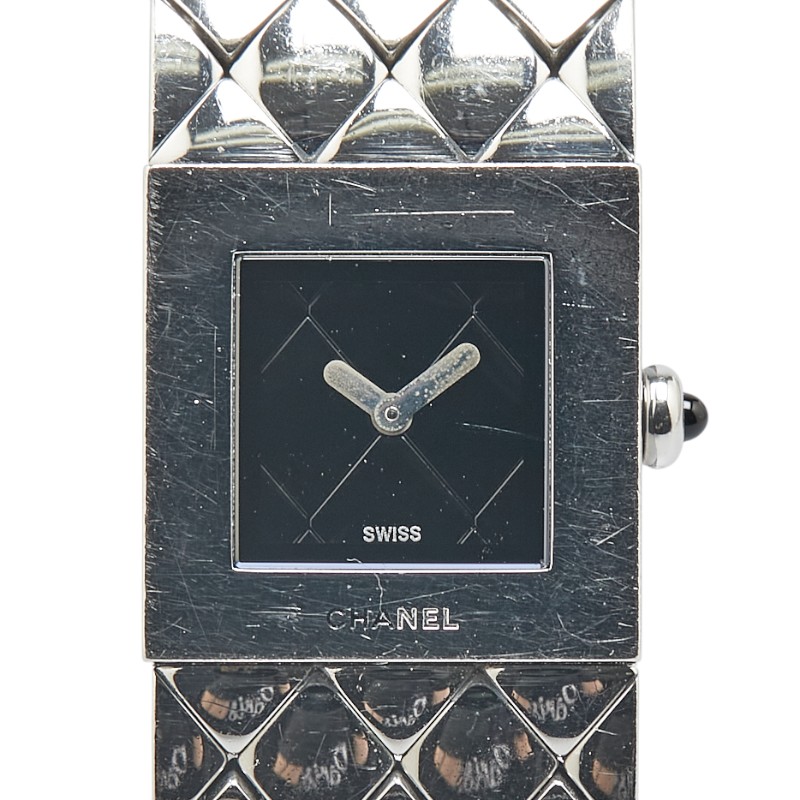 楽天市場】シャネル CHANEL 腕時計 マトラッセ H0475 スクエア