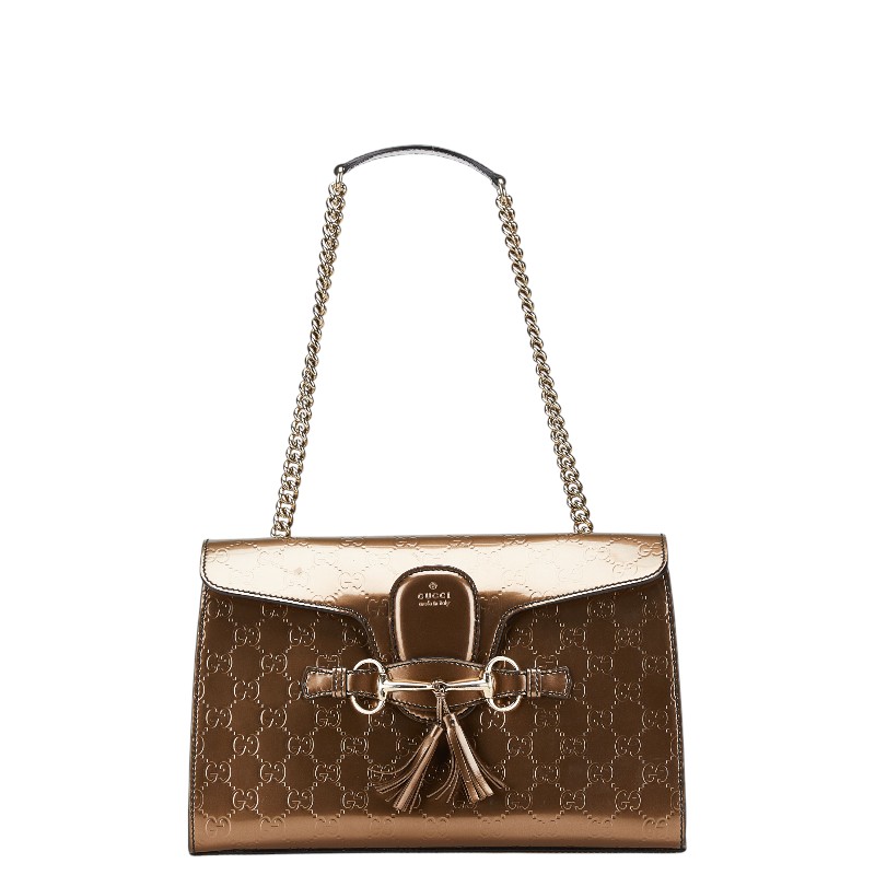 楽天市場】グッチ GUCCI エミリーホースビットチェーン