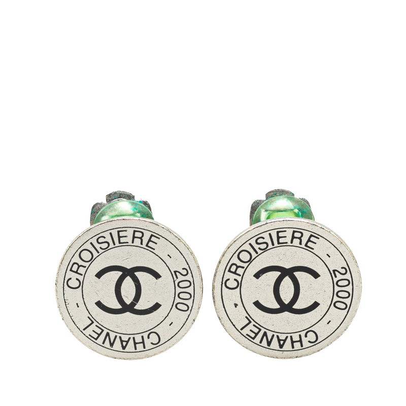 シャネル ココマーク 2000 CROISIERE イヤリング シルバー メタル レディース CHANEL 【中古】