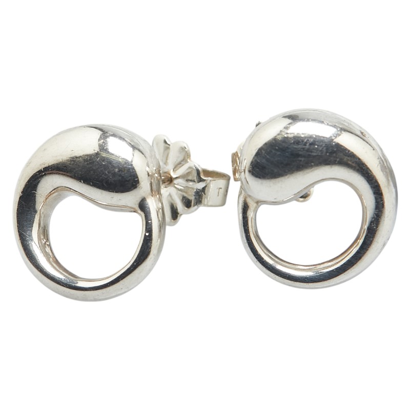 【美品】TIFFANY ティファニー セビアナ リング フック ピアスSV925 TIFFANY&Co. ティファニー エルサペレッティ セビアナ フック