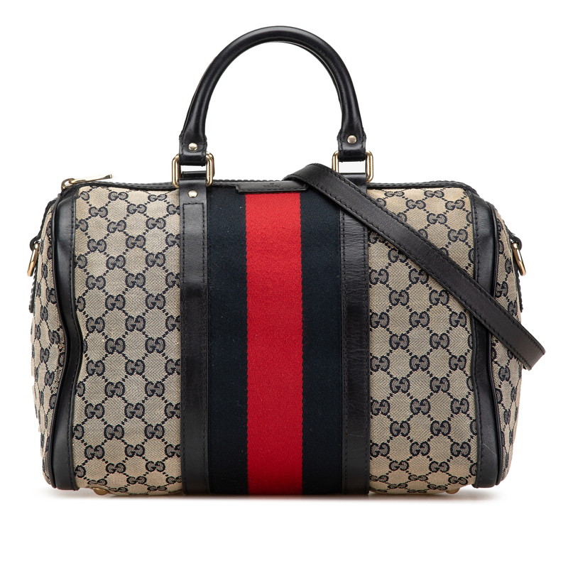 【美品】GUCCI(グッチ)　バッグ ボストンバッグ 鞄 GUCCI グッチ ボストンバッグ GGキャンバス 449167 KY9KN 9886