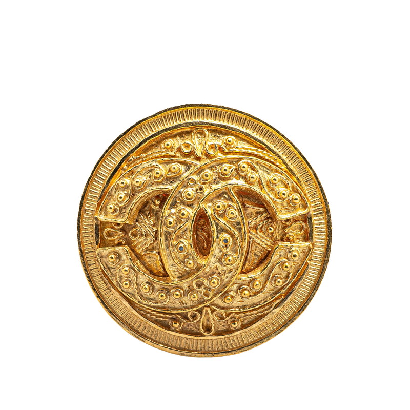 楽天市場】シャネル ライオンモチーフ ブローチ ゴールド メッキ