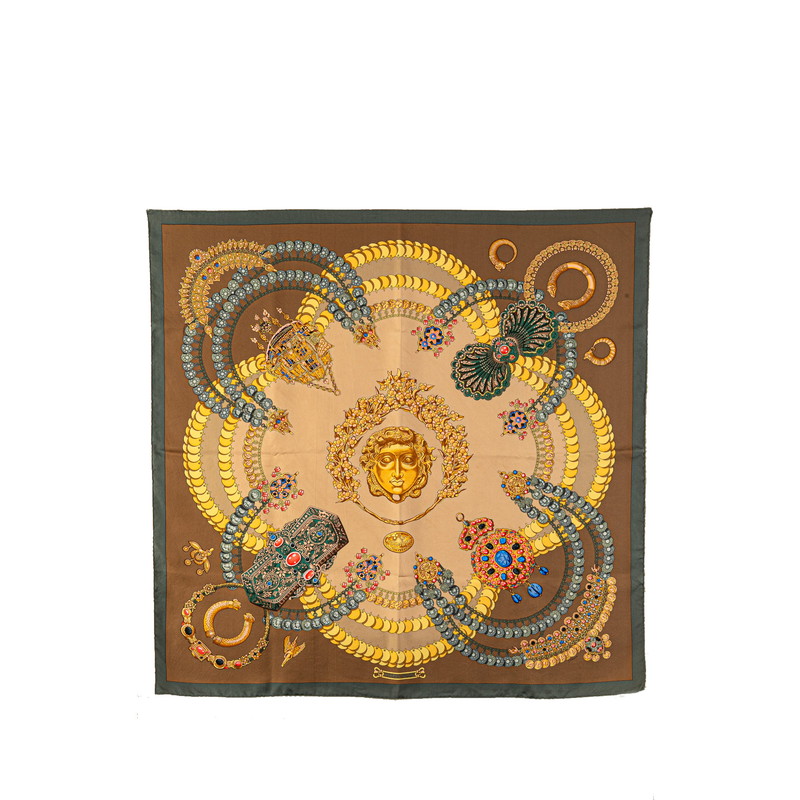 楽天市場】HERMES エルメス カレ90 L'art du temari 手毬の宇宙