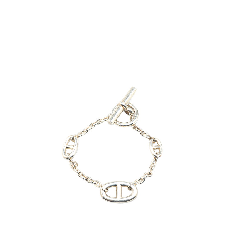 【大好評】HERMES レディース ブレスレット シルバー MM☆ エルメス Hermes ブレスレット バングル レザーブレスレット