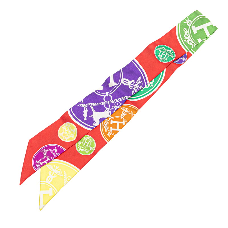 楽天市場】エルメス ツイリー MORS ET GOURMETTES VICHY アントラ