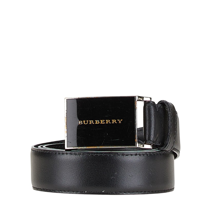 美品　バーバリー　ノバチェック　ベルト　シルバー　ブラック 楽天市場】BURBERRY バーバリー ベルト ノバチェック チェック柄