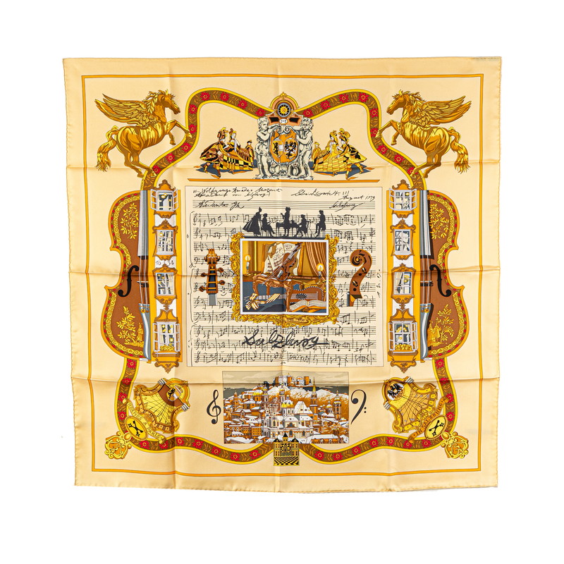 楽天市場】エルメス カレ90 LES TUILERIES チュルリー公園 スカーフ