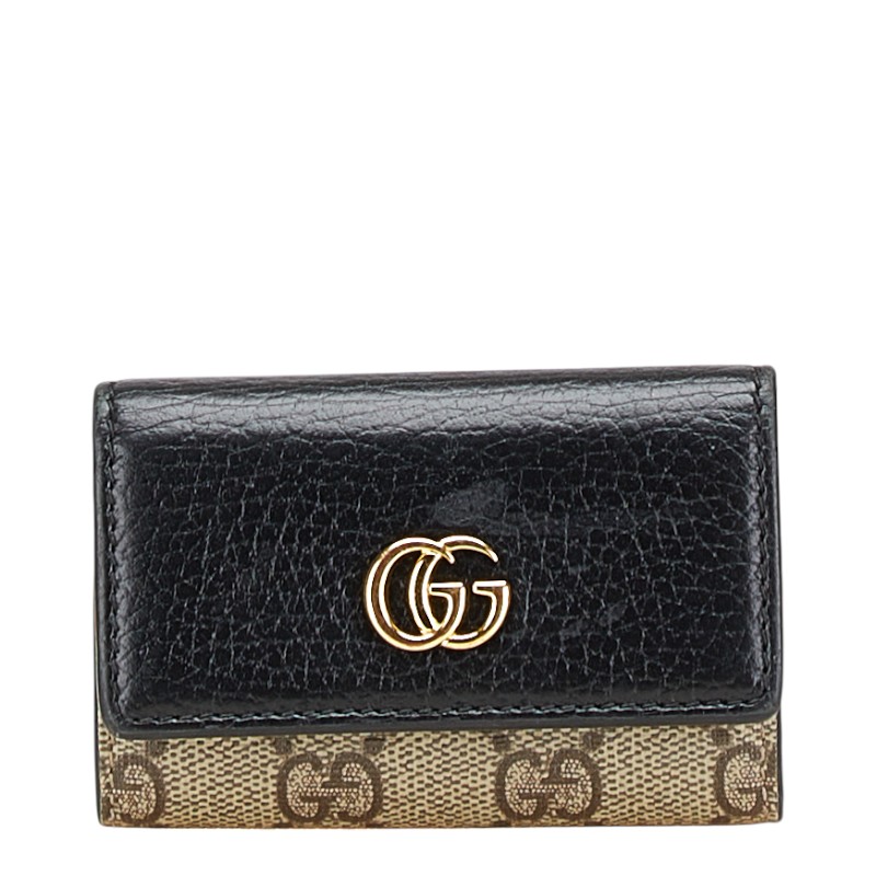 新品未使用✨GUCCI キーケース 6連 GG キャンバス ブラウン シマ e-231222-11-1w.jpg