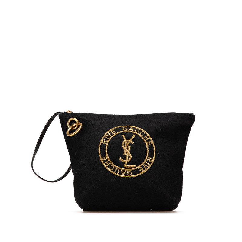 楽天市場】サンローラン ボタニカル柄 ポーチ 650125 グリーン