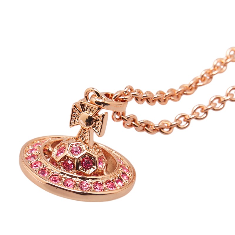 Vivienne Westwoodラインストーンオーブネックレス　ピンクストーン 楽天市場】Vivienne Westwood ヴィヴィアン ウエストウッド