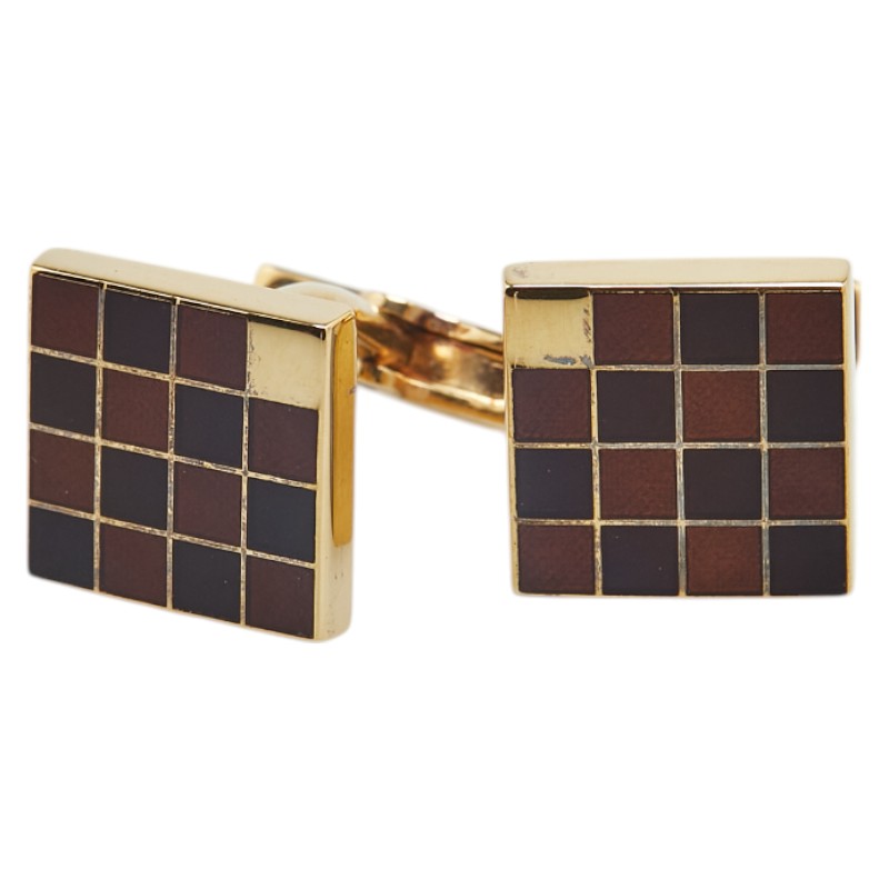 楽天市場】LOUIS VUITTON ルイヴィトン M61975 ダミエ カフリンク