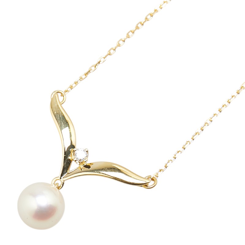 楽天市場】MIKIMOTOミキモト PP-20078K K18YG アコヤ真珠約8.00