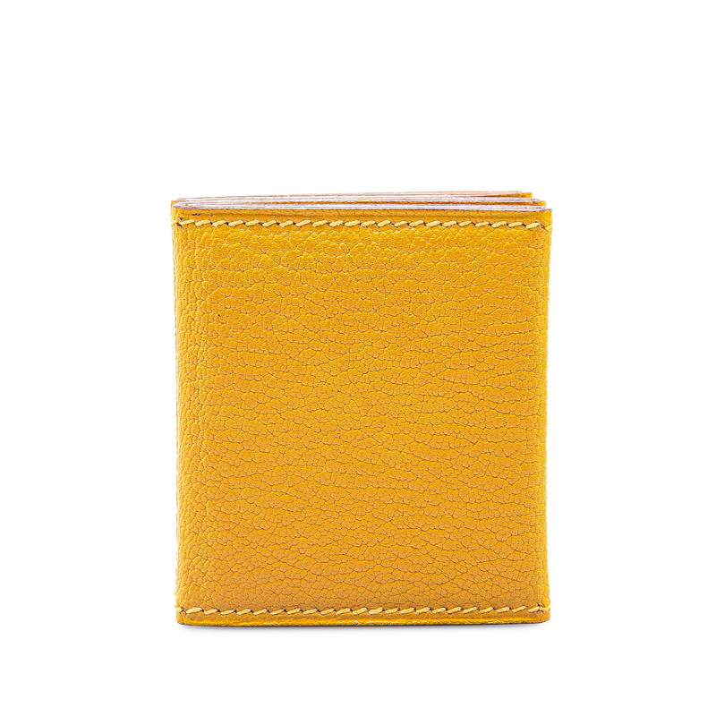 HERMES エルメス ミニフォートケース 写真 HERMES エルメス ミニフォトケース レザー ブラック【中古