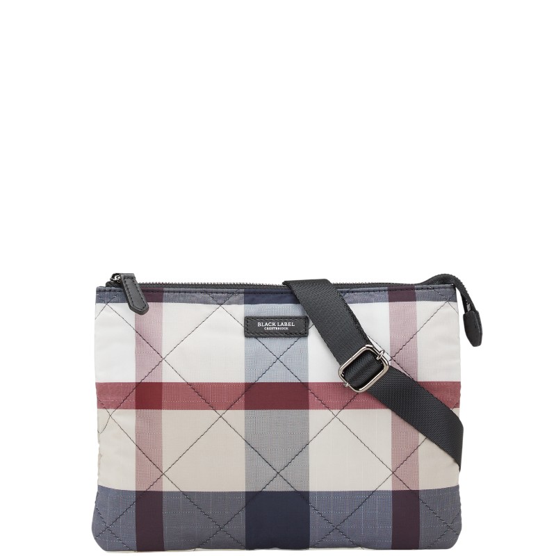 BLACK LABEL グレー チェック柄 バッグ BLACK LABEL グレー チェック柄