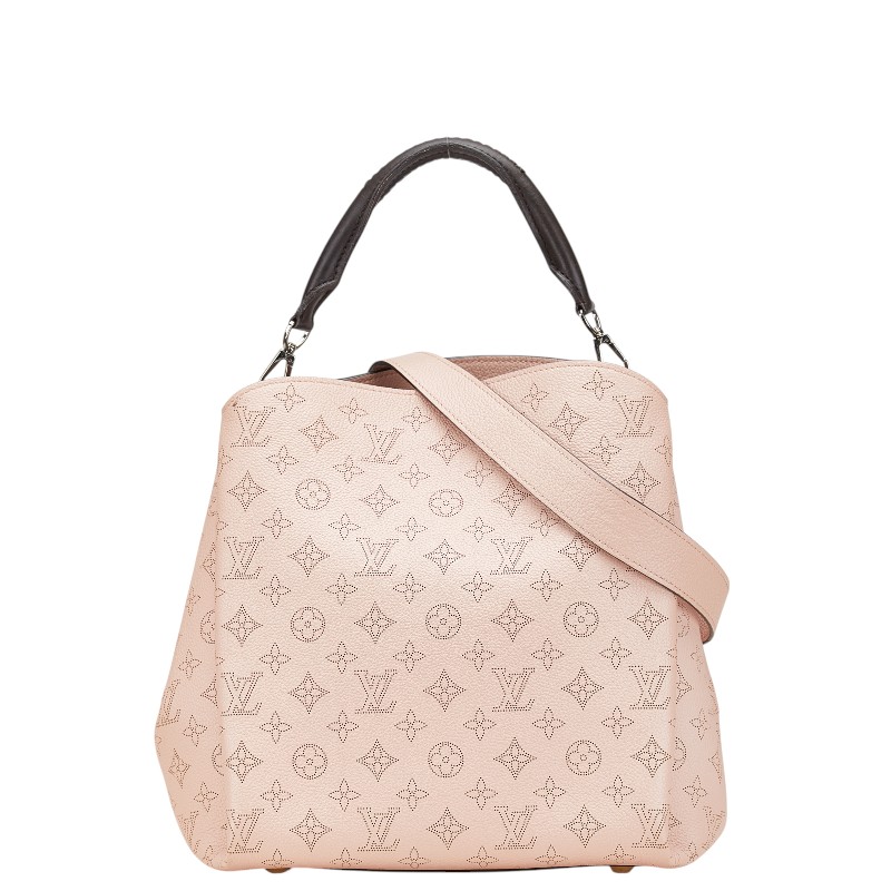 ルイ・ヴィトン バビロン PM モノグラム マヒナ 2wayバッグ LOUIS VUITTON - ルイヴィトン マヒナ バビロンPM 2way ハンド