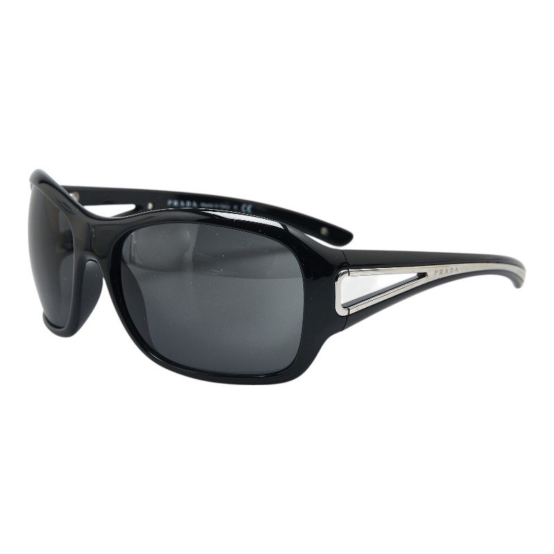 楽天市場】プラダ サイドロゴ サングラス SPR75G シルバー ブラック
