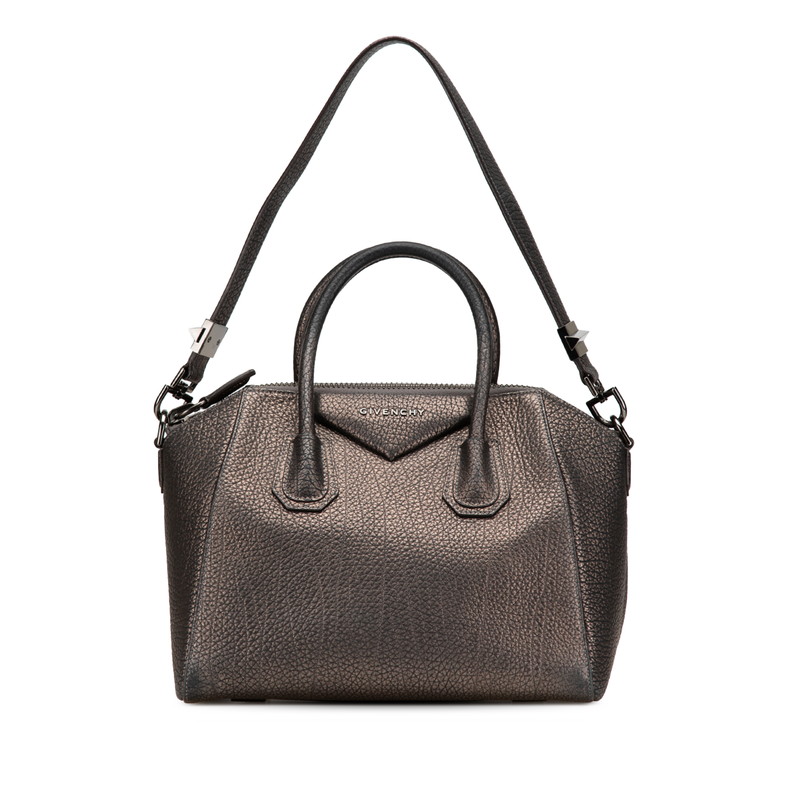 希少品【GIVENCHY】ミディアム ブラック スタッズ アンティゴナ Givenchy ナノ アンティゴナ キューブ ハンドバッグ | ブラック