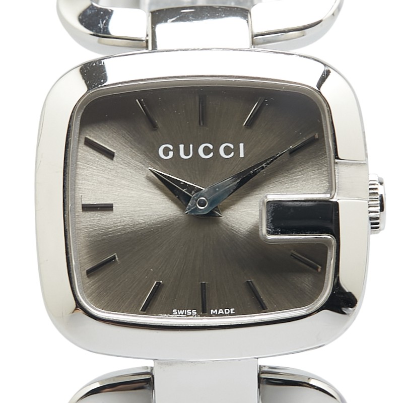 GUCCI レディース 腕時計 125.5 GUCCI グッチ YA125.5 Gコレクション 腕時計 ステンレススチール