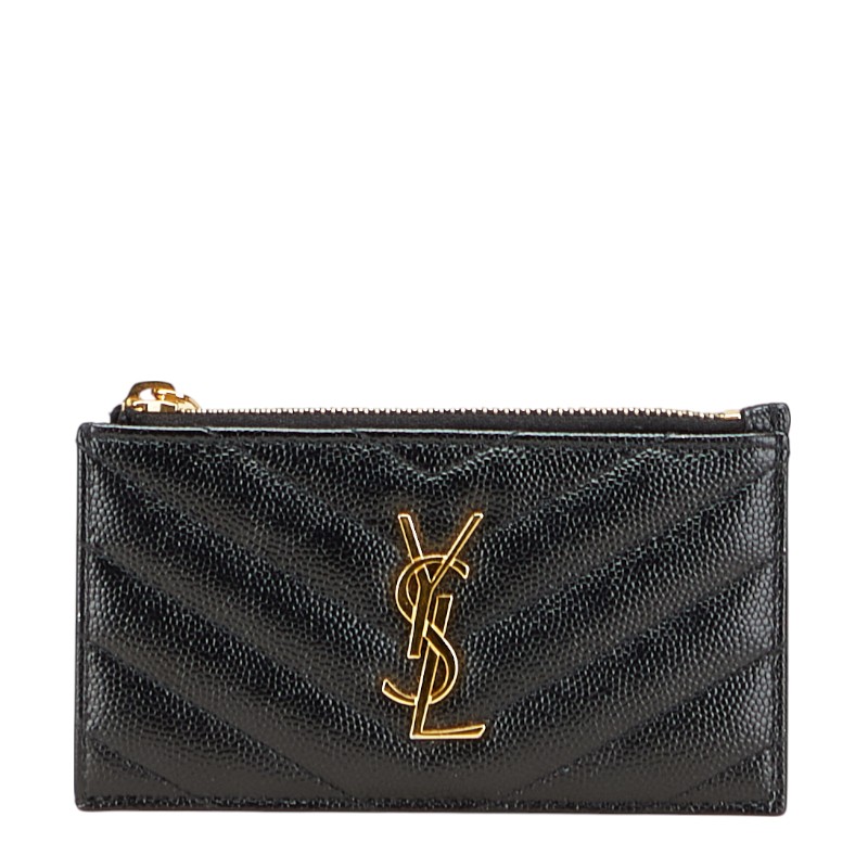 新品 ヴェルサーチ コインケース カードケース チェーンショルダー Vロゴ 黒 ve-chainpricoin-1.jpg