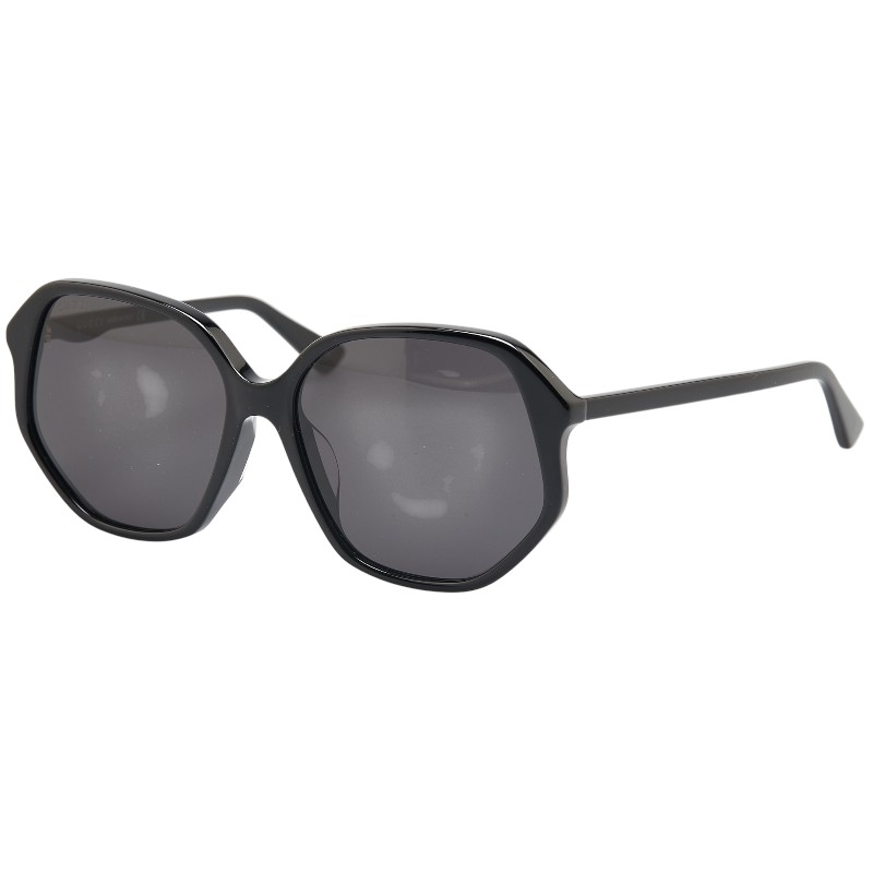 グッチ ヘキサゴン型 セルフレーム サングラス GG0258SA ブラック プラスチック レディース GUCCI 【中古】｜【銀座パリス】　店 10,944円