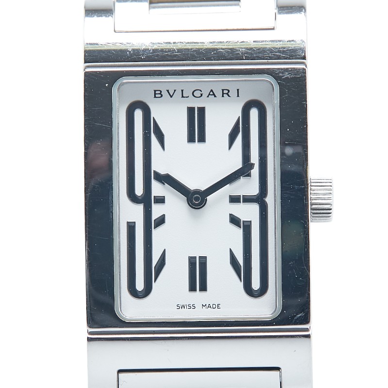 【新品電池】BVLGARI ブルガリ 腕時計 レッタンゴロ RT39S シルバー 楽天市場】電池交換済み BVLGARI ブルガリ レッタンゴロ RT39S