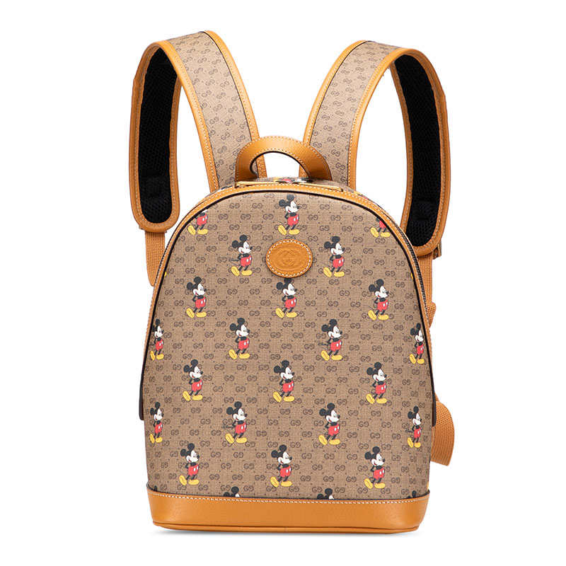 GUCCI ディズニー ドナルドダック GGスプリーム リュックサック レザー GUCCI - グッチ GUCCI ドナルドダック DISNEY ディズニー 645051