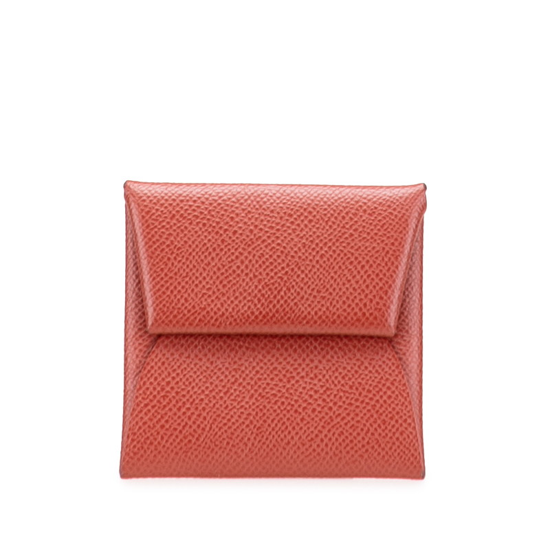 エルメス バスティア コインケース 小銭入れ ブラウン ヴォーエプソン レディース HERMES 【中古】
