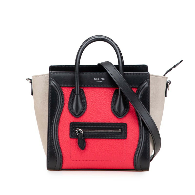 CELINE セリーヌ ラゲージ ナノショッパー ショルダーバッグ CELINE セリーヌ ラゲージ ナノ ショッパー ショルダーバッグ