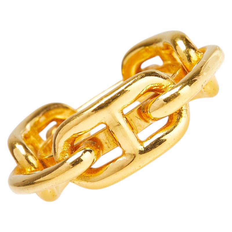 楽天市場】エルメス シェーヌダンクル スカーフリング シルバー