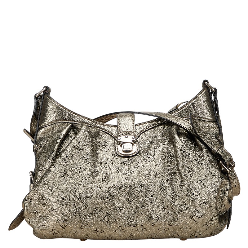 ルイ ヴィトン モノグラム マヒナXS ショルダーバッグ M95718 アルジャン レザー レディース LOUIS VUITTON 【中古】