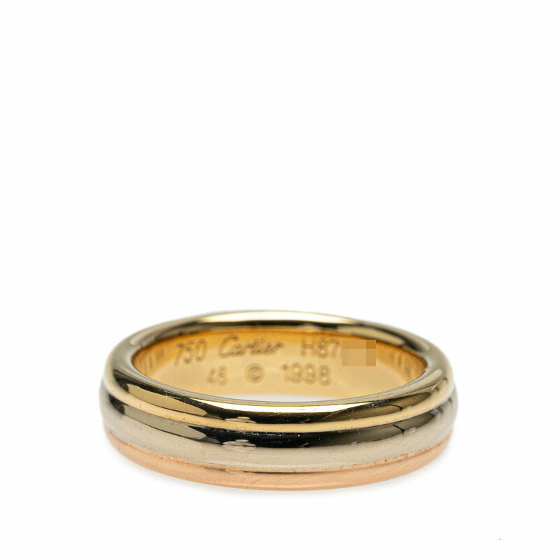 Cartier　カルティエ　K18スリーカラーウエディングリング 58号750 Cartier カルティエ K18スリーカラーウエディングリング 58号750