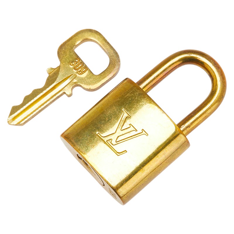 ルイヴィトン LV シルバー カデナ パドロック 南京錠 315番 楽天市場】LOUIS VUITTON ルイ ヴィトン カデナ 鍵 パドロック 南京錠