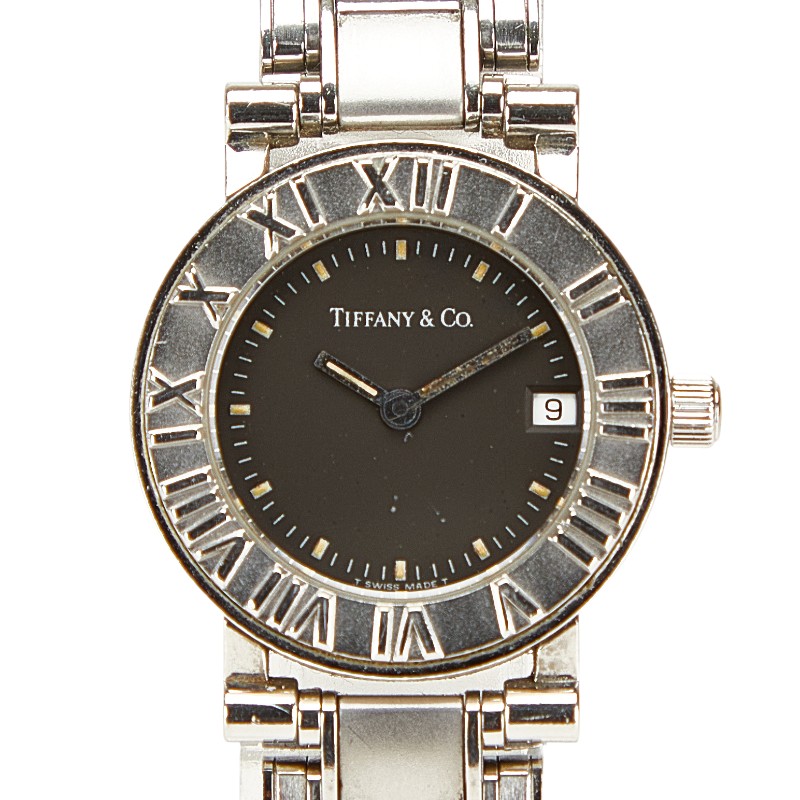 Tiffany & Co. 腕時計　アトラスレディース　18k刻印 Tiffany & Co. 腕時計 アトラスレディース 18k刻印 ティファニー