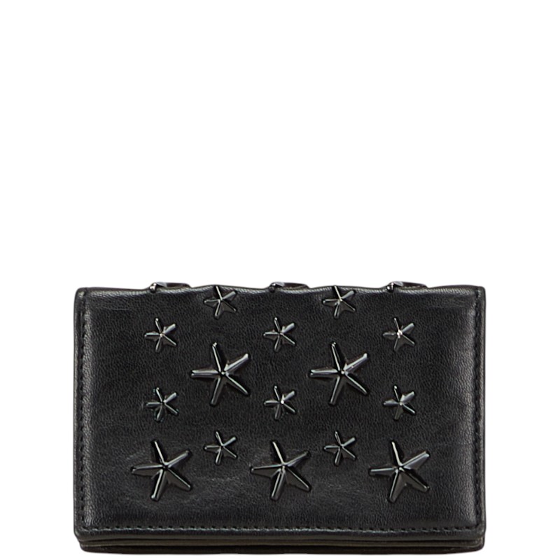 【美品】ジミーチュウ LISE-Z カードケース フラグメントケース 黒 美品】ジミーチュウ LISE-Z カードケース フラグメントケース 黒